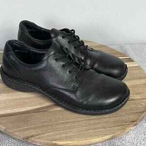 Born Women's Shoes Erma Black Leather Size 10 M/W Work Shoes